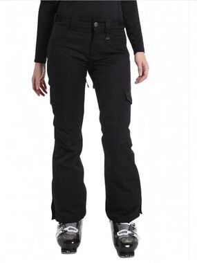 Boulder Gear Skinny Flare Ski Pants Black Size 2 Waterproof Insulated 2533R